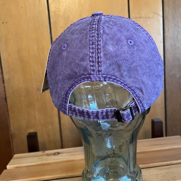 Matte Purple Fleur de Lis Cap - Picture 6 of 10